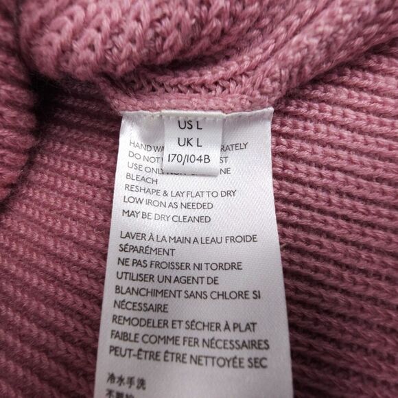 NEW Free People Claudia Sweater Hoodie Knit Midi Dress Pink Beachy Boho Lounge - Picture 7 of 9